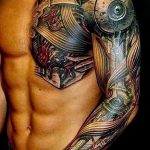 Фото тату рукав 11.06.2019 №058 - Tattoo sleeve - tatufoto.com