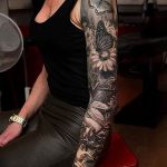 Фото тату рукав 11.06.2019 №066 - Tattoo sleeve - tatufoto.com
