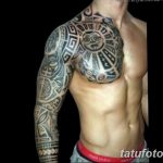 Фото тату рукав 11.06.2019 №069 - Tattoo sleeve - tatufoto.com