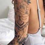 Фото тату рукав 11.06.2019 №078 - Tattoo sleeve - tatufoto.com
