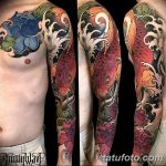 Фото тату рукав 11.06.2019 №089 - Tattoo sleeve - tatufoto.com