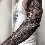 Фото тату рукав 11.06.2019 №094 - Tattoo sleeve - tatufoto.com