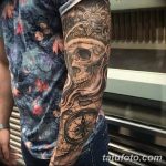 Фото тату рукав 11.06.2019 №097 - Tattoo sleeve - tatufoto.com