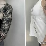 Фото тату рукав 11.06.2019 №099 - Tattoo sleeve - tatufoto.com