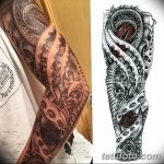 Фото тату рукав 11.06.2019 №102 - Tattoo sleeve - tatufoto.com