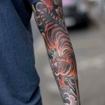 Фото тату рукав 11.06.2019 №104 - Tattoo sleeve - tatufoto.com