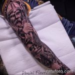 Фото тату рукав 11.06.2019 №109 - Tattoo sleeve - tatufoto.com