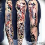 Фото тату рукав 11.06.2019 №122 - Tattoo sleeve - tatufoto.com