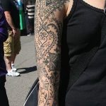 Фото тату рукав 11.06.2019 №124 - Tattoo sleeve - tatufoto.com