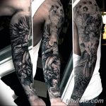 Фото тату рукав 11.06.2019 №135 - Tattoo sleeve - tatufoto.com