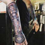 Фото тату рукав 11.06.2019 №136 - Tattoo sleeve - tatufoto.com