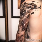 Фото тату рукав 11.06.2019 №139 - Tattoo sleeve - tatufoto.com