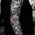 Фото тату рукав 11.06.2019 №140 - Tattoo sleeve - tatufoto.com