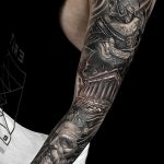 Фото тату рукав 11.06.2019 №142 - Tattoo sleeve - tatufoto.com