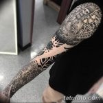 Фото тату рукав 11.06.2019 №144 - Tattoo sleeve - tatufoto.com