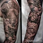 Фото тату рукав 11.06.2019 №149 - Tattoo sleeve - tatufoto.com