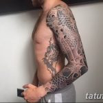 Фото тату рукав 11.06.2019 №151 - Tattoo sleeve - tatufoto.com