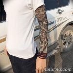 Фото тату рукав 11.06.2019 №159 - Tattoo sleeve - tatufoto.com