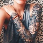 Фото тату рукав 11.06.2019 №166 - Tattoo sleeve - tatufoto.com