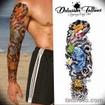 Фото тату рукав 11.06.2019 №174 - Tattoo sleeve - tatufoto.com