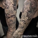 Фото тату рукав 11.06.2019 №194 - Tattoo sleeve - tatufoto.com