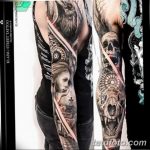Фото тату рукав 11.06.2019 №195 - Tattoo sleeve - tatufoto.com