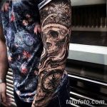 Фото тату рукав 11.06.2019 №196 - Tattoo sleeve - tatufoto.com