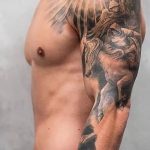 Фото тату рукав 11.06.2019 №204 - Tattoo sleeve - tatufoto.com