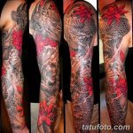 Фото тату рукав 11.06.2019 №212 - Tattoo sleeve - tatufoto.com
