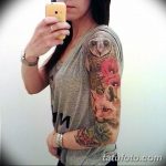 Фото тату рукав 11.06.2019 №226 - Tattoo sleeve - tatufoto.com