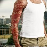 Фото тату рукав 11.06.2019 №230 - Tattoo sleeve - tatufoto.com