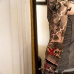 Фото тату рукав 11.06.2019 №231 - Tattoo sleeve - tatufoto.com