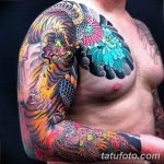 Фото тату рукав 11.06.2019 №244 - Tattoo sleeve - tatufoto.com