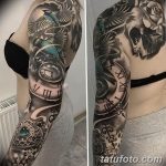 Фото тату рукав 11.06.2019 №252 - Tattoo sleeve - tatufoto.com