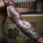 Фото тату рукав 11.06.2019 №253 - Tattoo sleeve - tatufoto.com