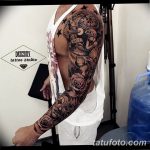 Фото тату рукав 11.06.2019 №255 - Tattoo sleeve - tatufoto.com