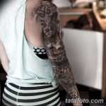 Фото тату рукав 11.06.2019 №262 - Tattoo sleeve - tatufoto.com