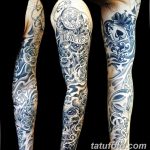 Фото тату рукав 11.06.2019 №287 - Tattoo sleeve - tatufoto.com