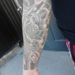 Фото тату рукав 11.06.2019 №300 - Tattoo sleeve - tatufoto.com