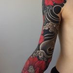 Фото тату рукав 11.06.2019 №310 - Tattoo sleeve - tatufoto.com