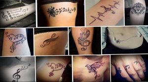 Фото тату связанной с музыкой 15.06.2019 №012 - music related tattoos - tatufoto.com