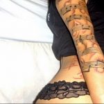 Фото тату связанной с музыкой 15.06.2019 №031 - music related tattoos - tatufoto.com