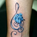 Фото тату связанной с музыкой 15.06.2019 №032 - music related tattoos - tatufoto.com