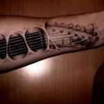 Фото тату связанной с музыкой 15.06.2019 №046 - music related tattoos - tatufoto.com