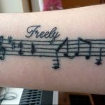 Фото тату связанной с музыкой 15.06.2019 №097 - music related tattoos - tatufoto.com