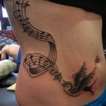 Фото тату связанной с музыкой 15.06.2019 №099 - music related tattoos - tatufoto.com