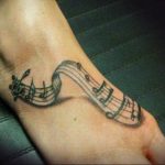 Фото тату связанной с музыкой 15.06.2019 №106 - music related tattoos - tatufoto.com