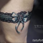 Фото тату чулки 05.06.2019 №006 - tattoo garter stockings - tatufoto.com