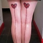 Фото тату чулки 05.06.2019 №034 - tattoo garter stockings - tatufoto.com