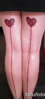 Фото тату чулки 05.06.2019 №034 — tattoo garter stockings — tatufoto.com